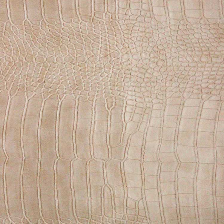 Artificial crocodile pattern