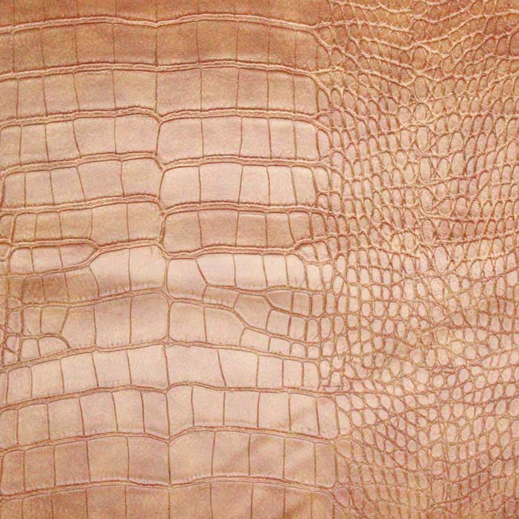 Artificial crocodile pattern leather 