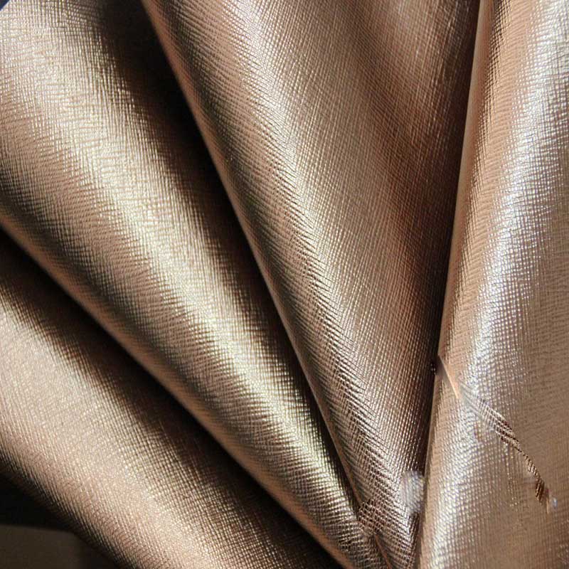 metal pu leather 
